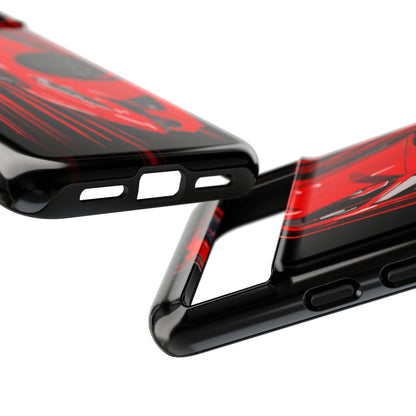 Red C8 corvette Z06 Case iPhone 18 17 16 15 14 13 12 11 Pro Samsung Galaxy Pixel