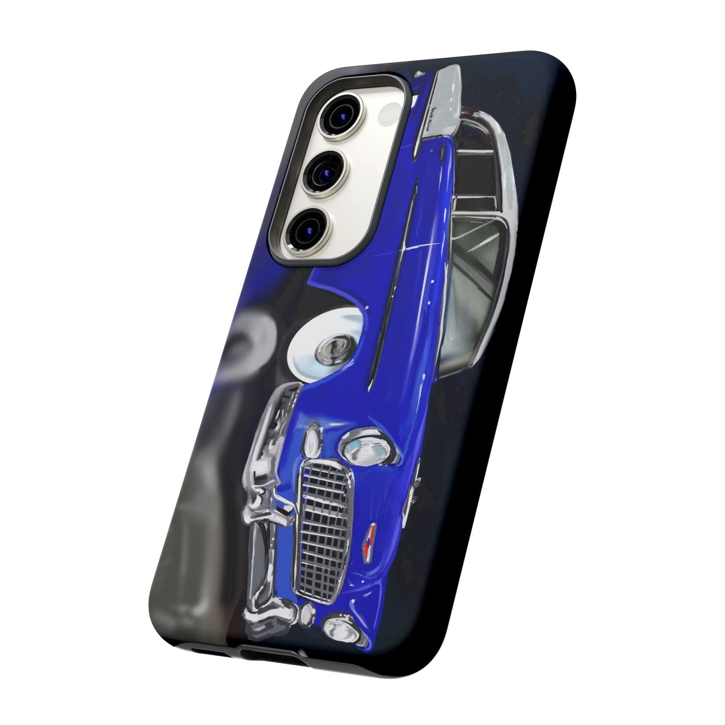 55 Chevy BelAir iPhone 16 15 14 13 12 11 Pro max Samsung Galaxy Pixel Slim Tough