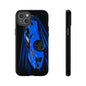 Blue Corvette C8 z06 Design for iPhone 18 17 16 15 14 13 Pro Max
