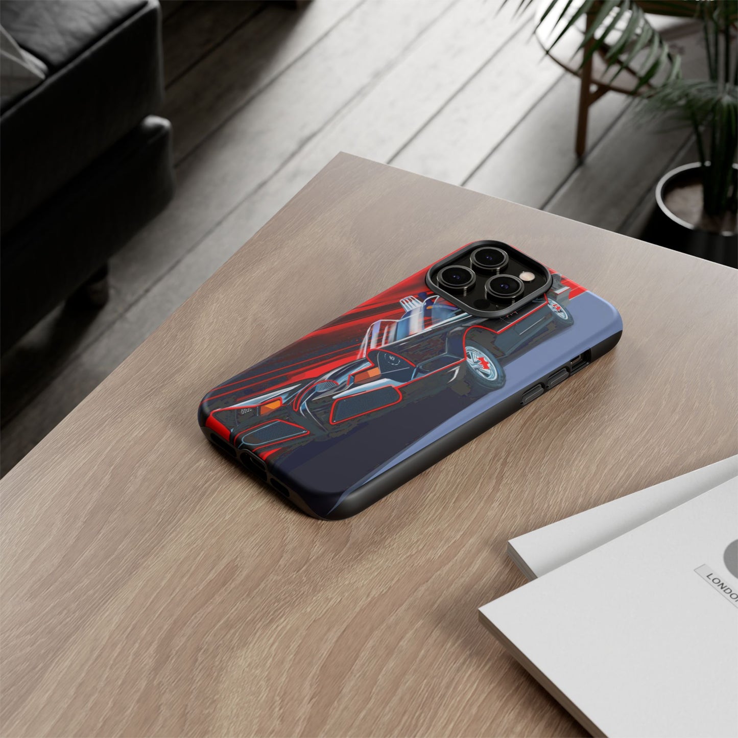 Batmobile Batman classic Iphone 17,16,15,14,13,12,11 Galaxy Samsung Pixel