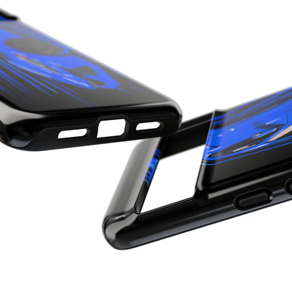 Blue Corvette C8 z06 Design for iPhone 18 17 16 15 14 13 Pro Max