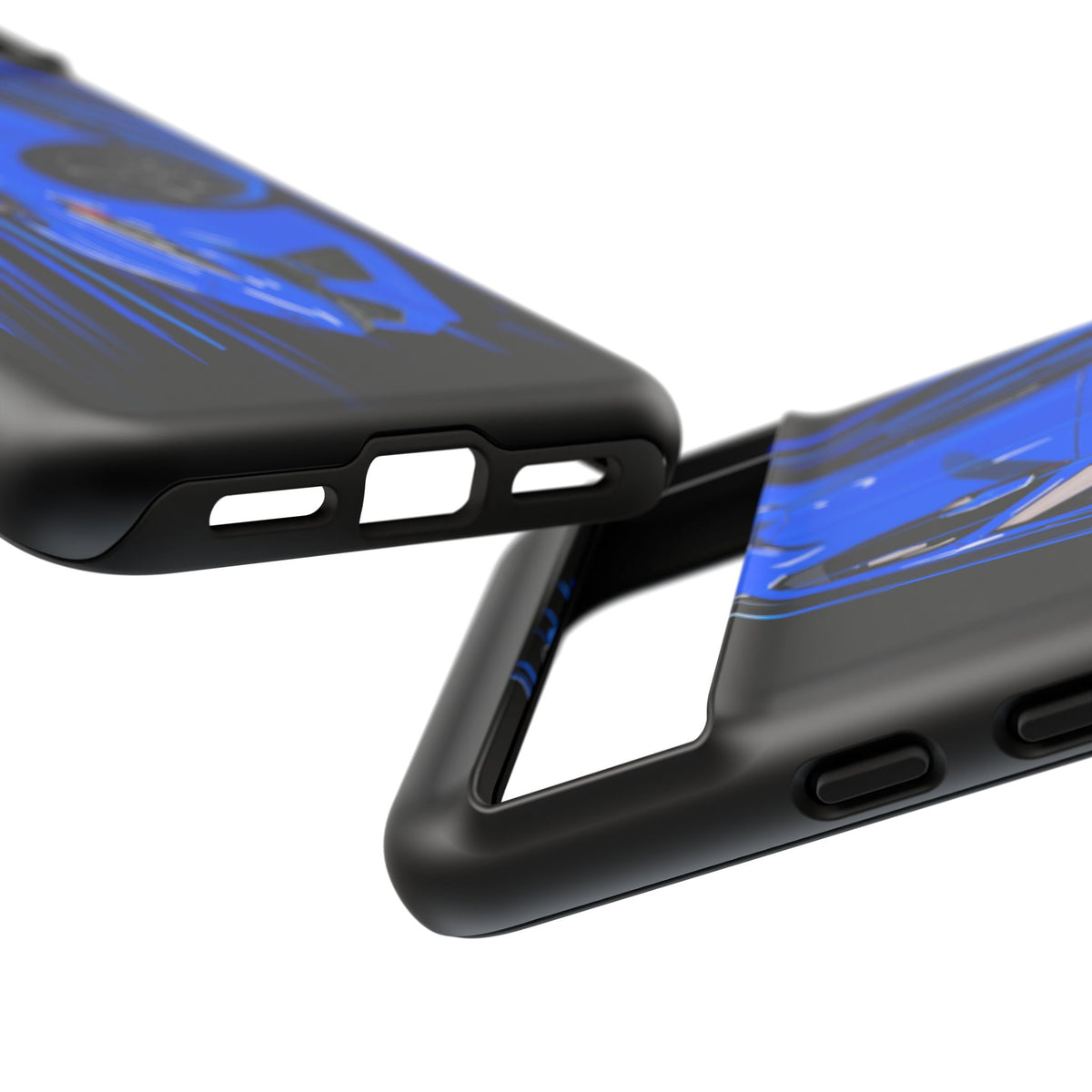 Blue Corvette C8 z06 Design for iPhone 18 17 16 15 14 13 Pro Max