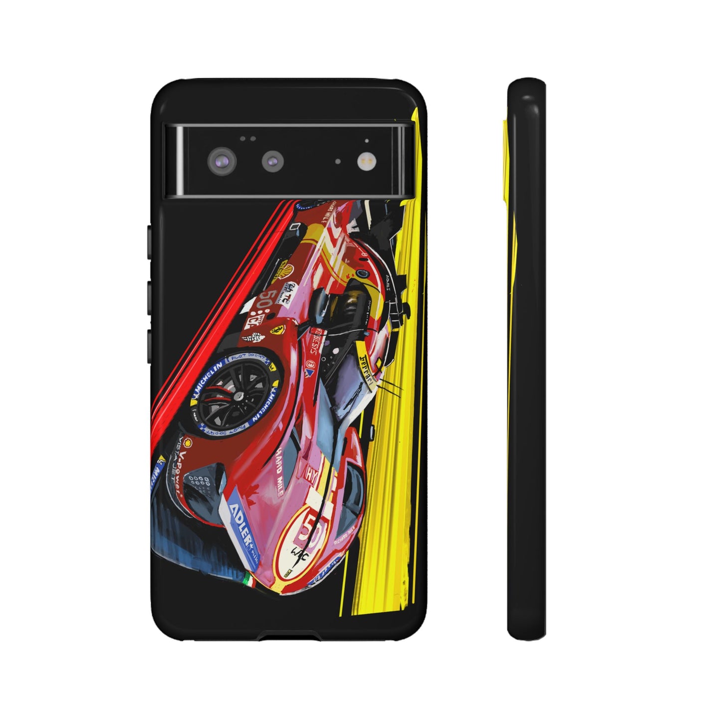 Ferrari 499p HyperCar Le Mans Case iPhone 16 15 14 13 12 11 Samsung Galaxy Pixel