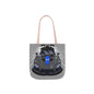 Grey McLaren Senna Canvas Tote Bag, 5-Color Straps