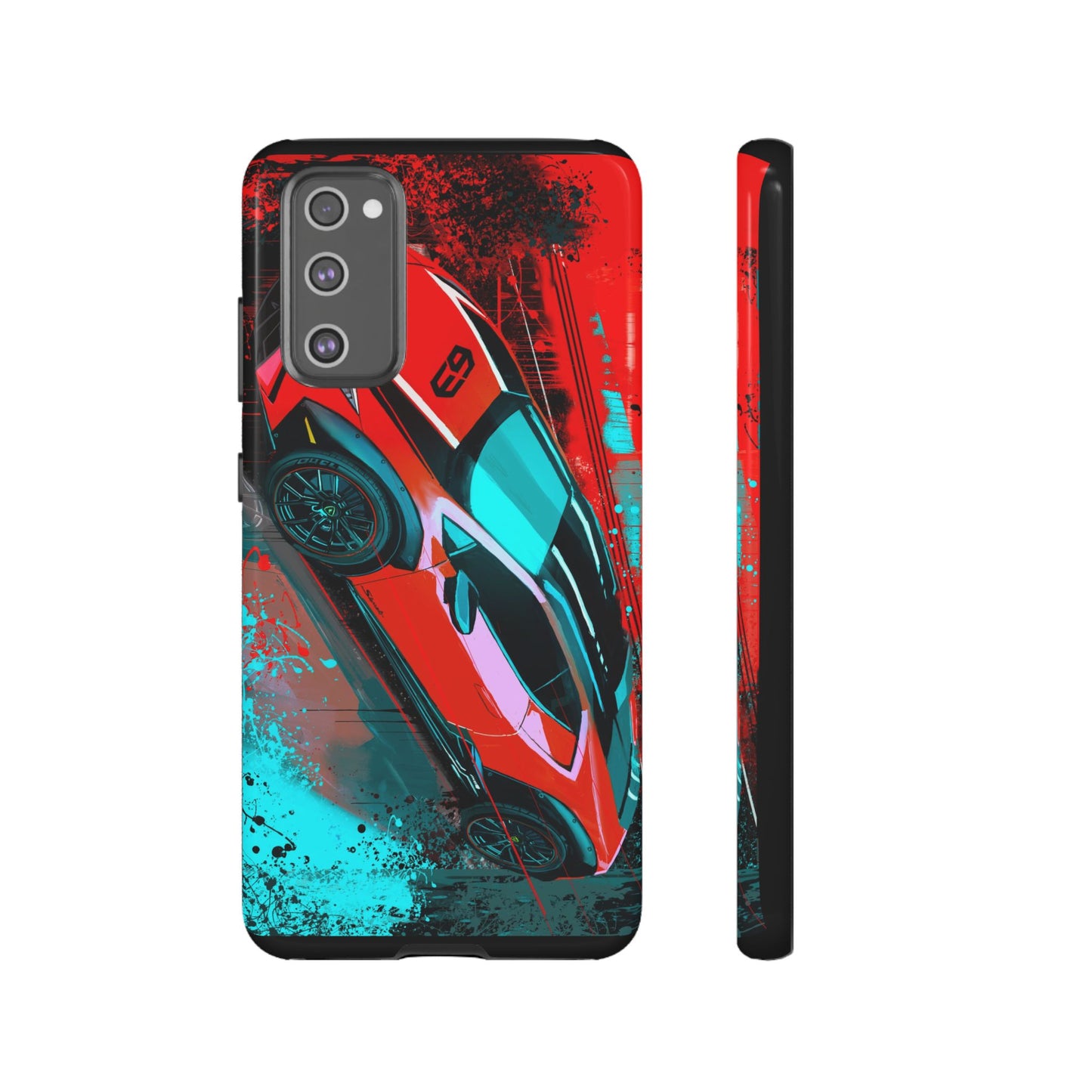 Red Lamborghini Sterrato Case iPhone 16 15 14 13 12 11 Pro Samsung Galaxy Pixel