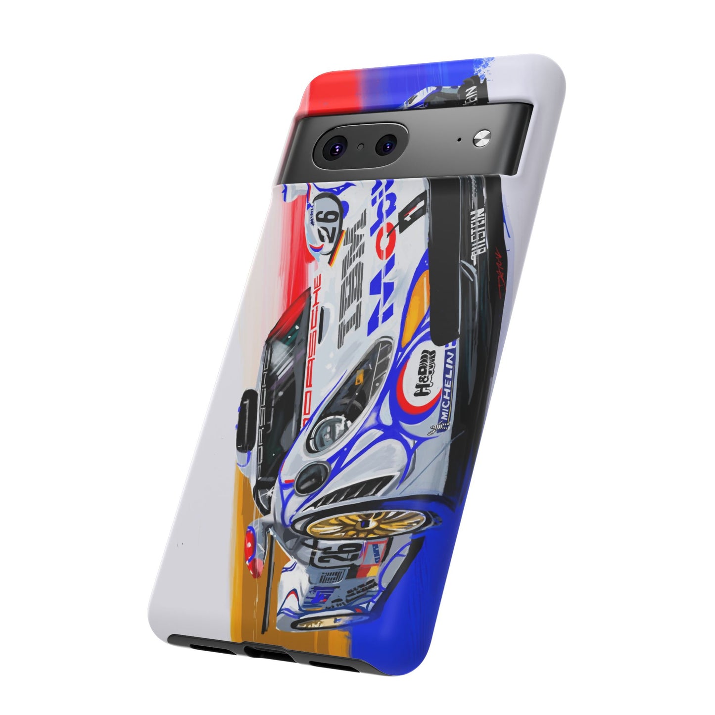 911 Gt1 98 Le mans Case iPhone 16 15 14 13 12 11 Pro max Samsung Galaxy Pixel