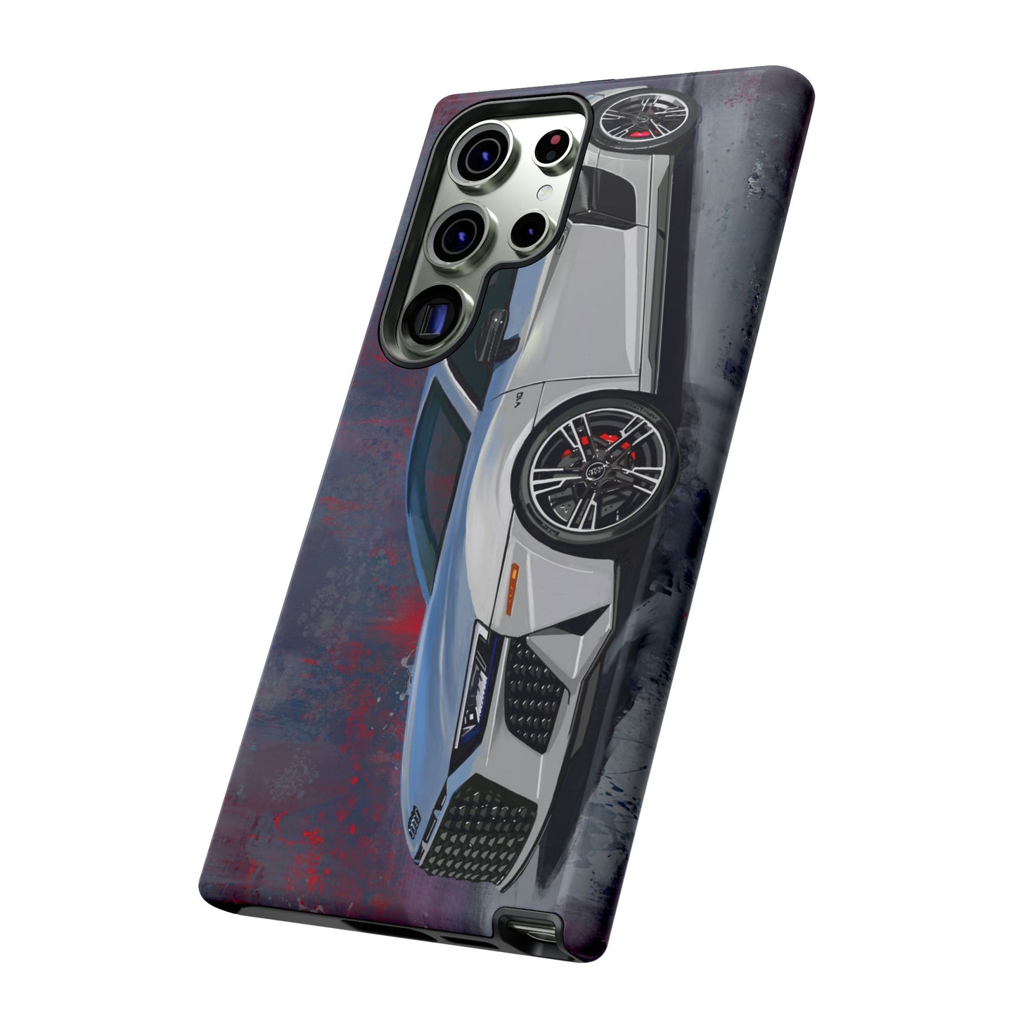 Audi R8 Case iPhone 16 15 14 13 12 11 Pro max Samsung Galaxy Pixel Slim Tough