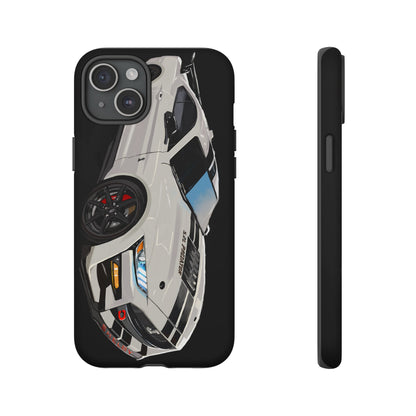 White gt500 car iPhone 17 16 15 14 13 12 Pro Samsung galaxy pixel