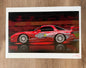 Dom’s Mazda rx7 Giclee print