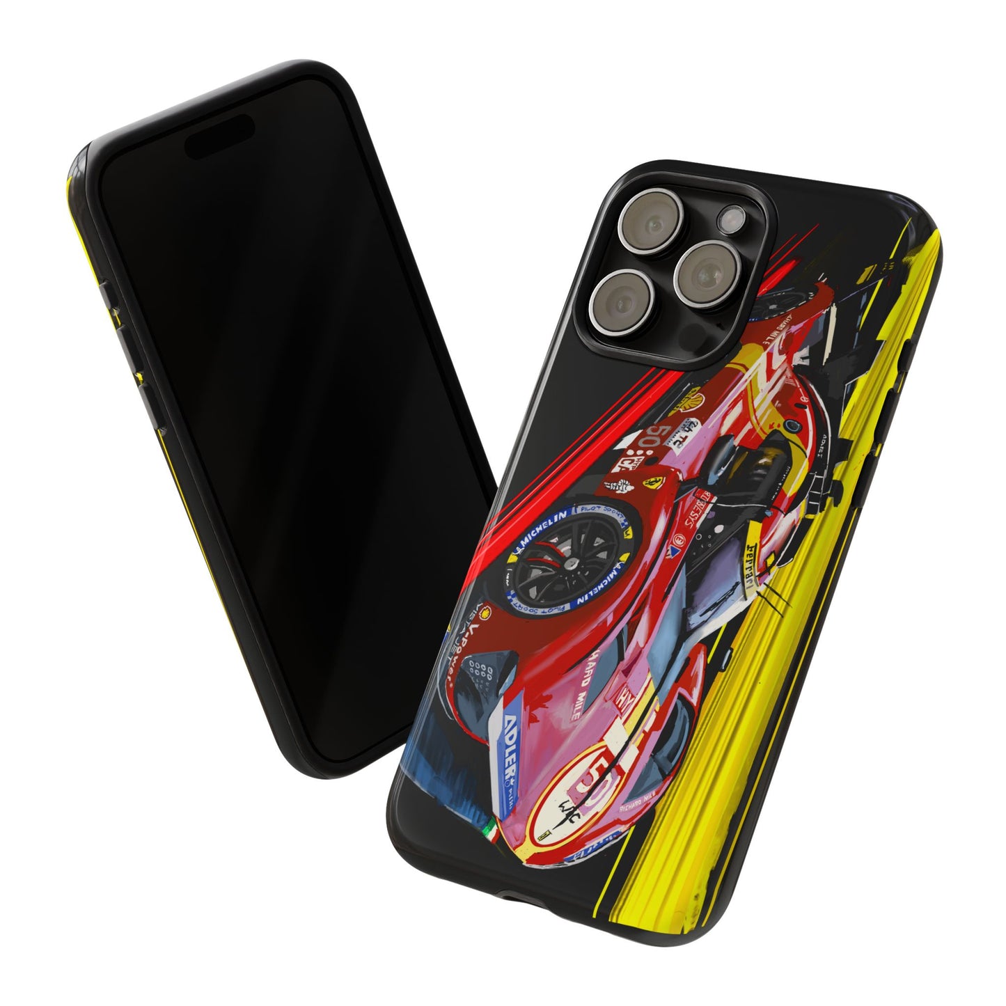 Ferrari 499p HyperCar Le Mans Case iPhone 16 15 14 13 12 11 Samsung Galaxy Pixel