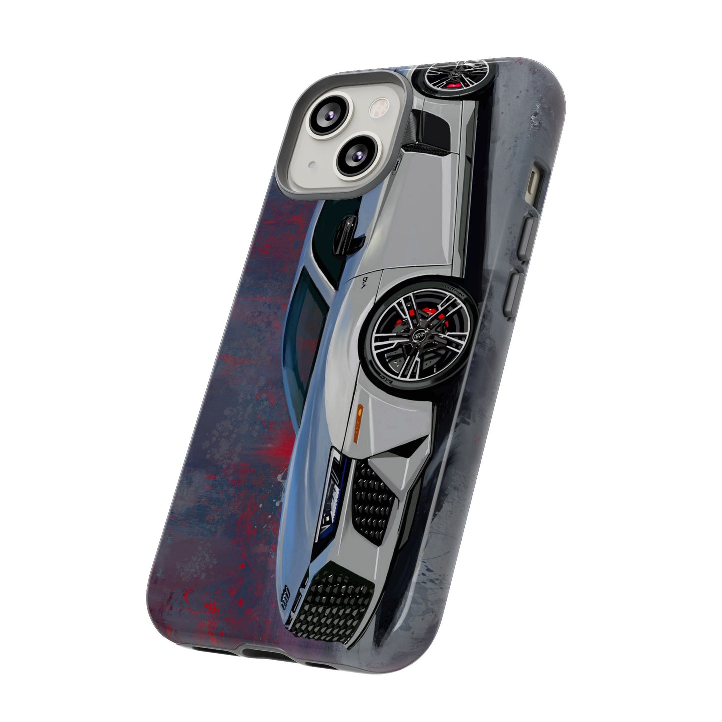 Audi R8 Case iPhone 16 15 14 13 12 11 Pro max Samsung Galaxy Pixel Slim Tough