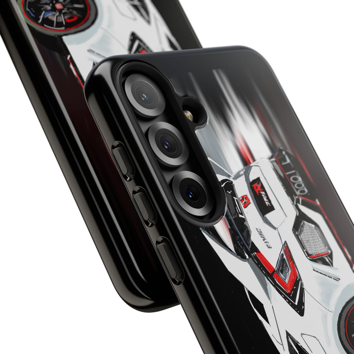 White Type-r civic Case iPhone 18 17 16 15 14 13 12 Pro Samsung Galaxy Pixel