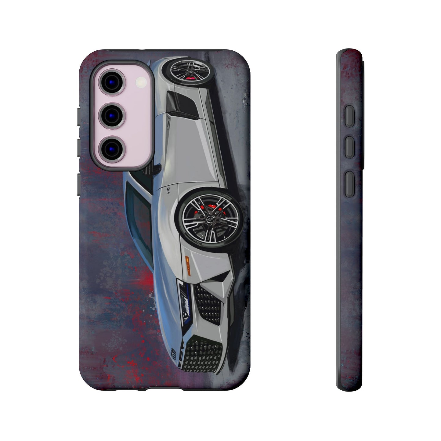 Audi R8 Case iPhone 16 15 14 13 12 11 Pro max Samsung Galaxy Pixel Slim Tough