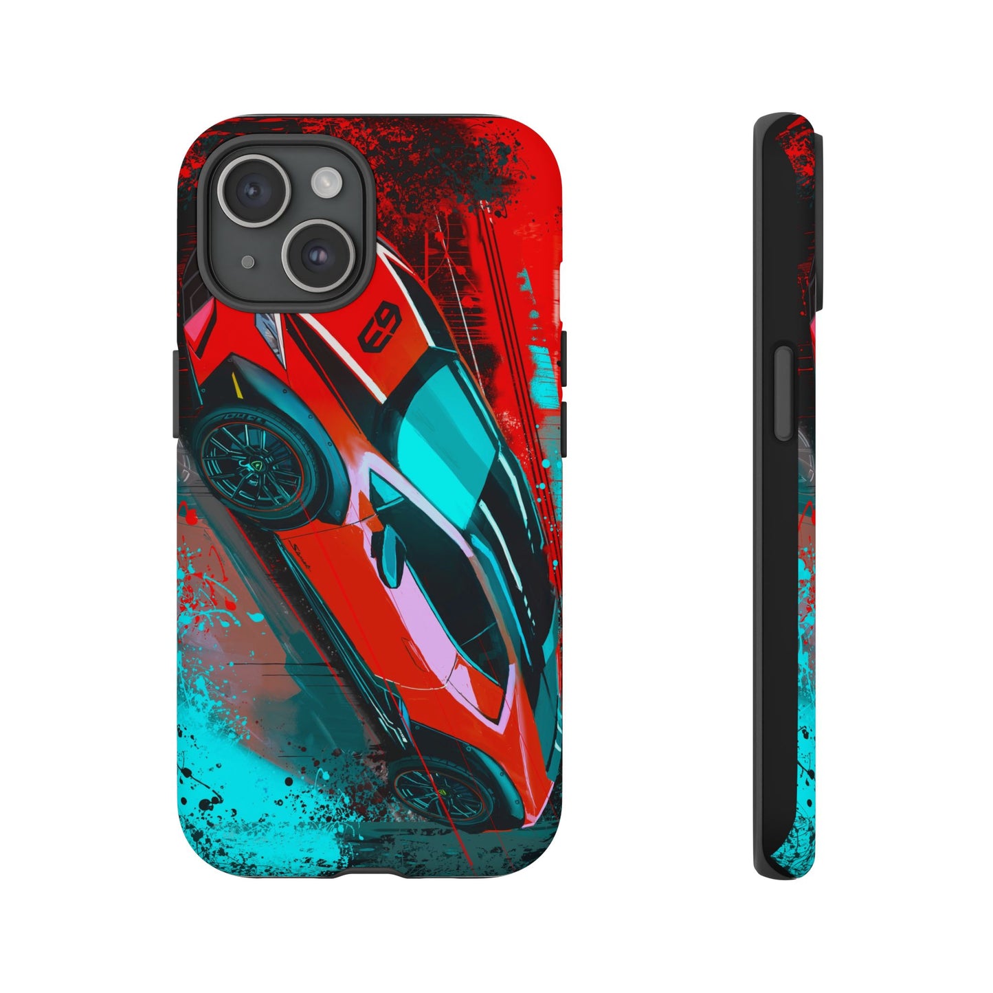 Red Lamborghini Sterrato Case iPhone 16 15 14 13 12 11 Pro Samsung Galaxy Pixel