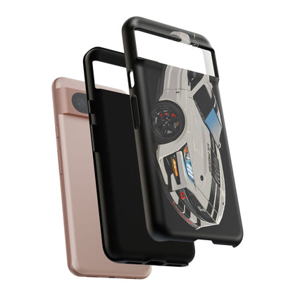 White gt500 car iPhone 17 16 15 14 13 12 Pro Samsung galaxy pixel