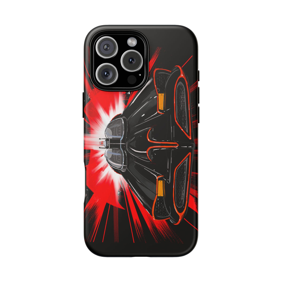 Classic Batmobile Batman fan Phone Case Samsung iPhone 16,15,14,13 Galaxy, pixel