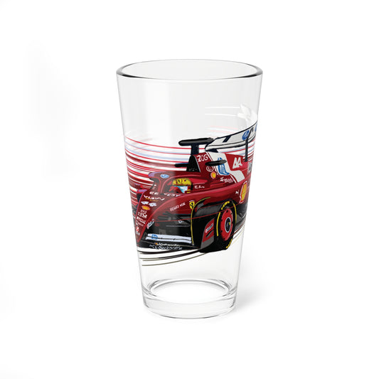 Lewis Hamilton F1 Race Car Mixing Glass, 16oz - Formula 1 Racing Gift, Cocktail