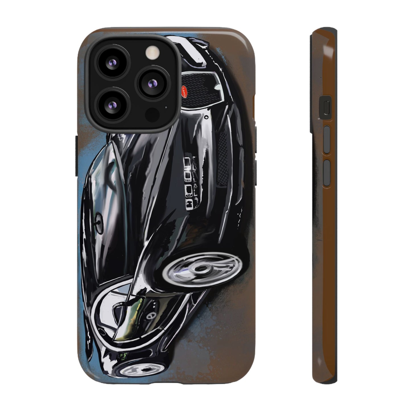 Bugatti Chiron Case  iPhone 16 15 14 13 12 11 Pro max Samsung Galaxy Pixel Slim