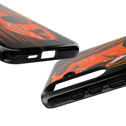 Orange C8 corvette Z06 iPhone 18 17 16 15 14 13 12 Pro  Samsung Galaxy Pixel
