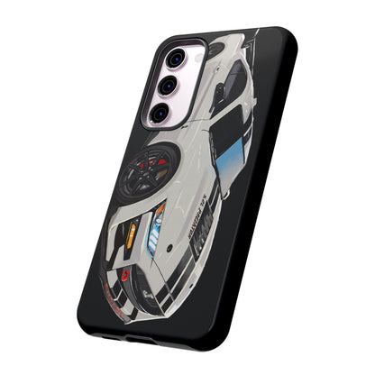 White gt500 car iPhone 17 16 15 14 13 12 Pro Samsung galaxy pixel