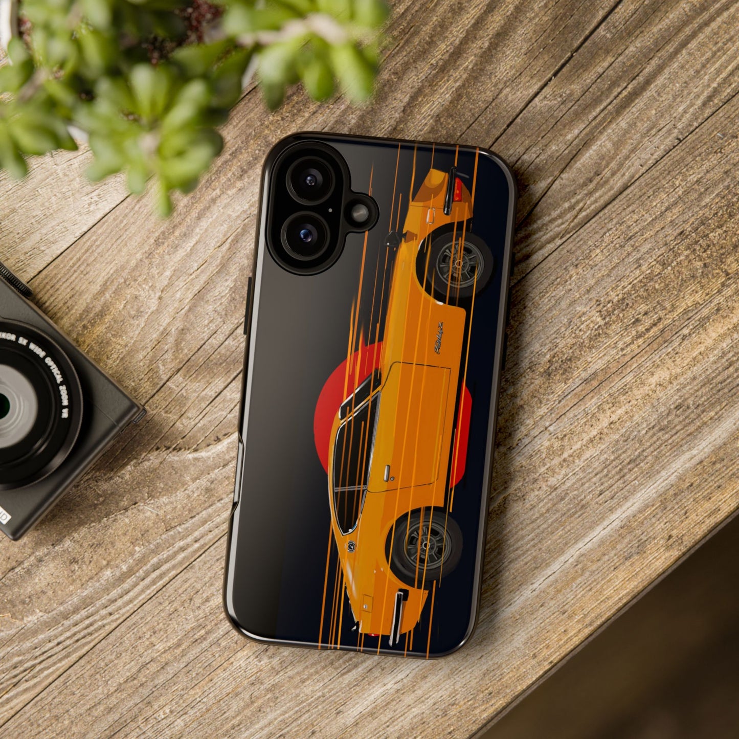Datsun 240z iPhone 16 15 14 13 12 11 Pro max Samsung Galaxy Pixel Slim Tough