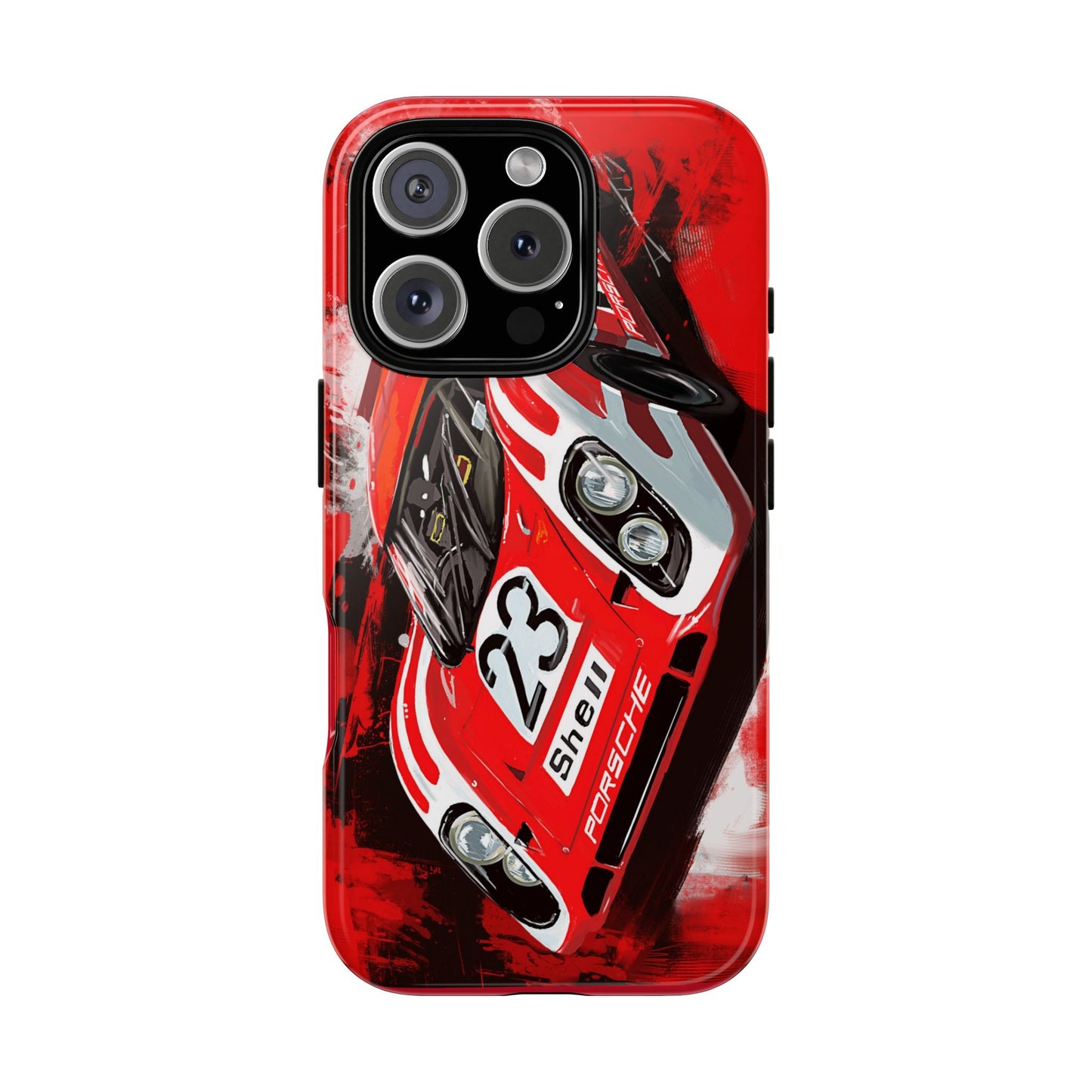 Shell racing 917 Case iPhone 16 15 14 13 12 11 Pro max Samsung Galaxy Pixel Slim