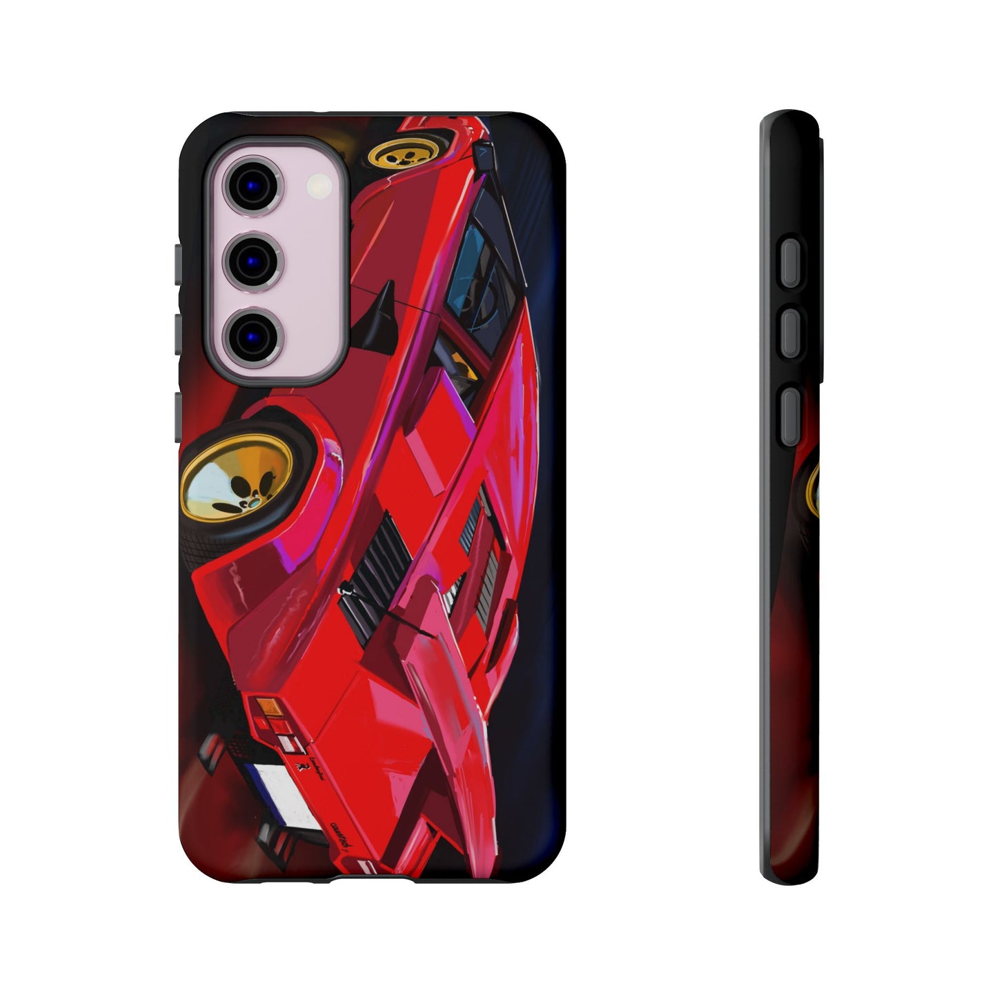 Lamborghini Countach iPhone 16 15 14 13 12 11 Pro max Samsung Galaxy Pixel Slim