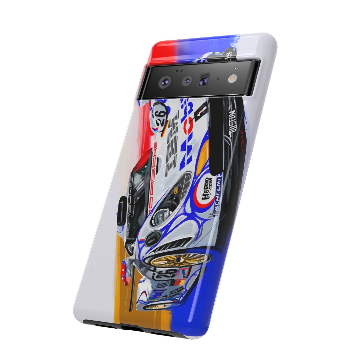 911 Gt1 98 Le mans Case iPhone 16 15 14 13 12 11 Pro max Samsung Galaxy Pixel