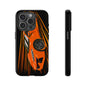 Orange C8 corvette Z06 iPhone 18 17 16 15 14 13 12 Pro  Samsung Galaxy Pixel