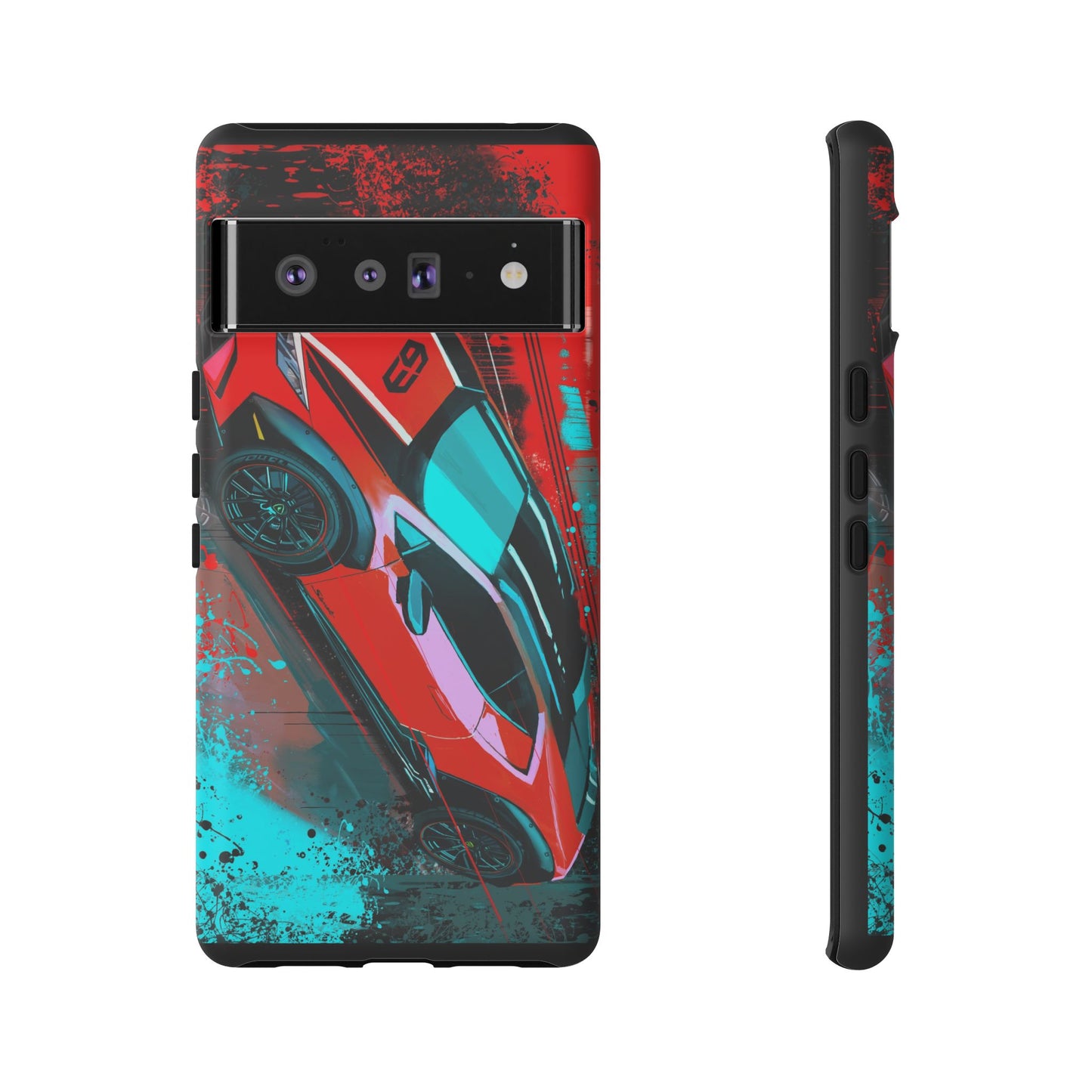Red Lamborghini Sterrato Case iPhone 16 15 14 13 12 11 Pro Samsung Galaxy Pixel