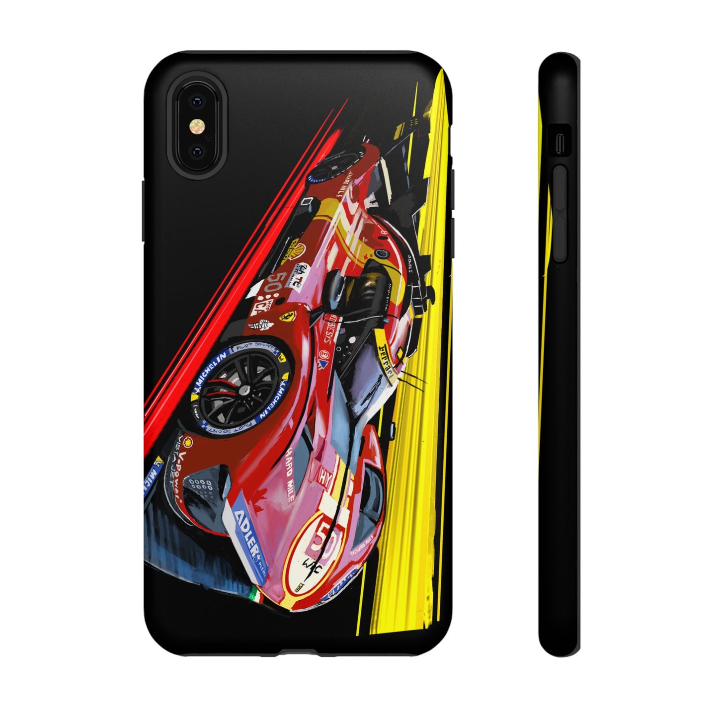 Ferrari 499p HyperCar Le Mans Case iPhone 16 15 14 13 12 11 Samsung Galaxy Pixel