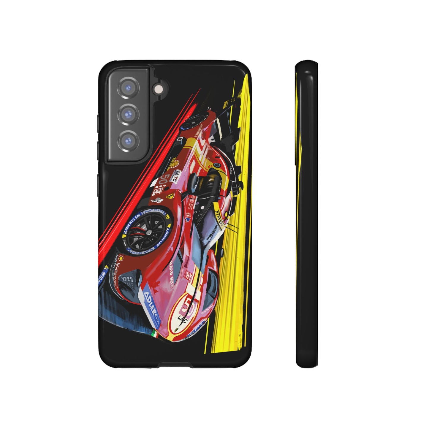 Ferrari 499p HyperCar Le Mans Case iPhone 16 15 14 13 12 11 Samsung Galaxy Pixel