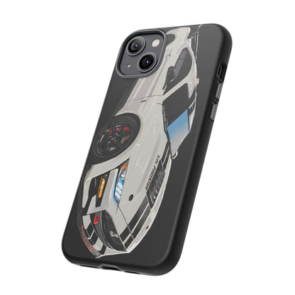 White gt500 car iPhone 17 16 15 14 13 12 Pro Samsung galaxy pixel