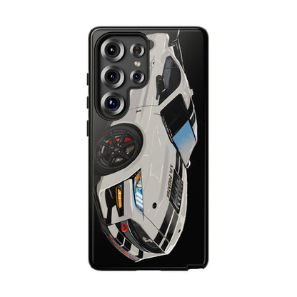White gt500 car iPhone 17 16 15 14 13 12 Pro Samsung galaxy pixel