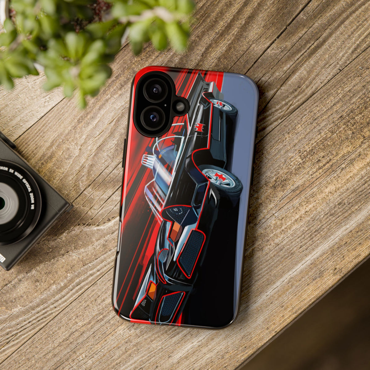 Batmobile Batman classic Iphone 18,17,16,15,14,13,12 Galaxy Samsung Pixel Case