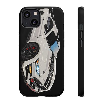 White gt500 car iPhone 17 16 15 14 13 12 Pro Samsung galaxy pixel