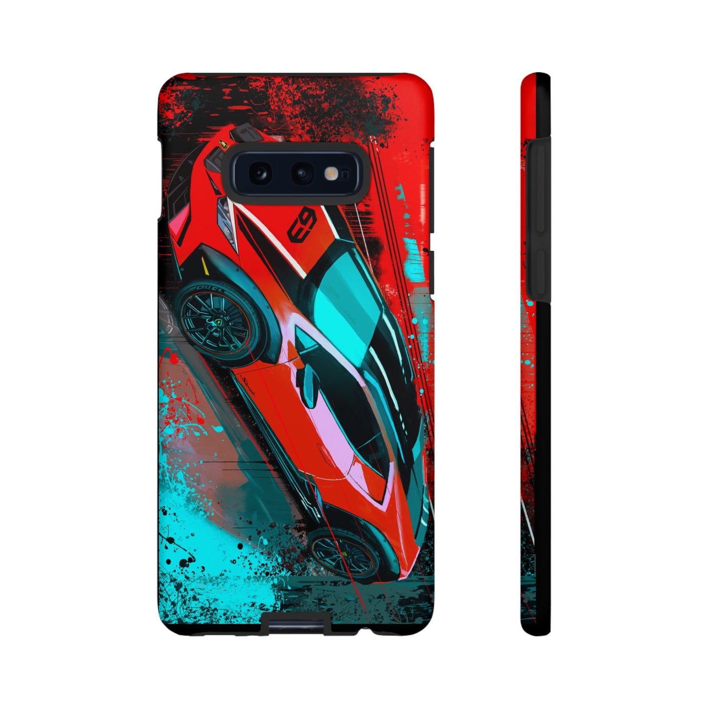 Red Lamborghini Sterrato Case iPhone 16 15 14 13 12 11 Pro Samsung Galaxy Pixel
