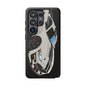 White gt500 car iPhone 17 16 15 14 13 12 Pro Samsung galaxy pixel