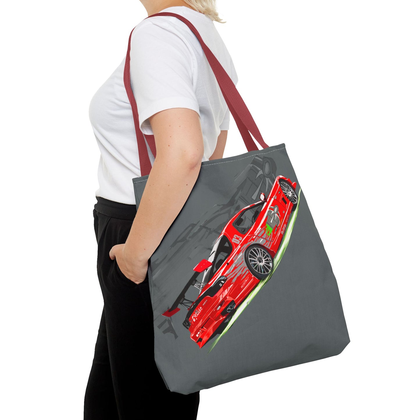 Fast and Furious Dom's RX7  Library Carry Tote Bag (AOP)