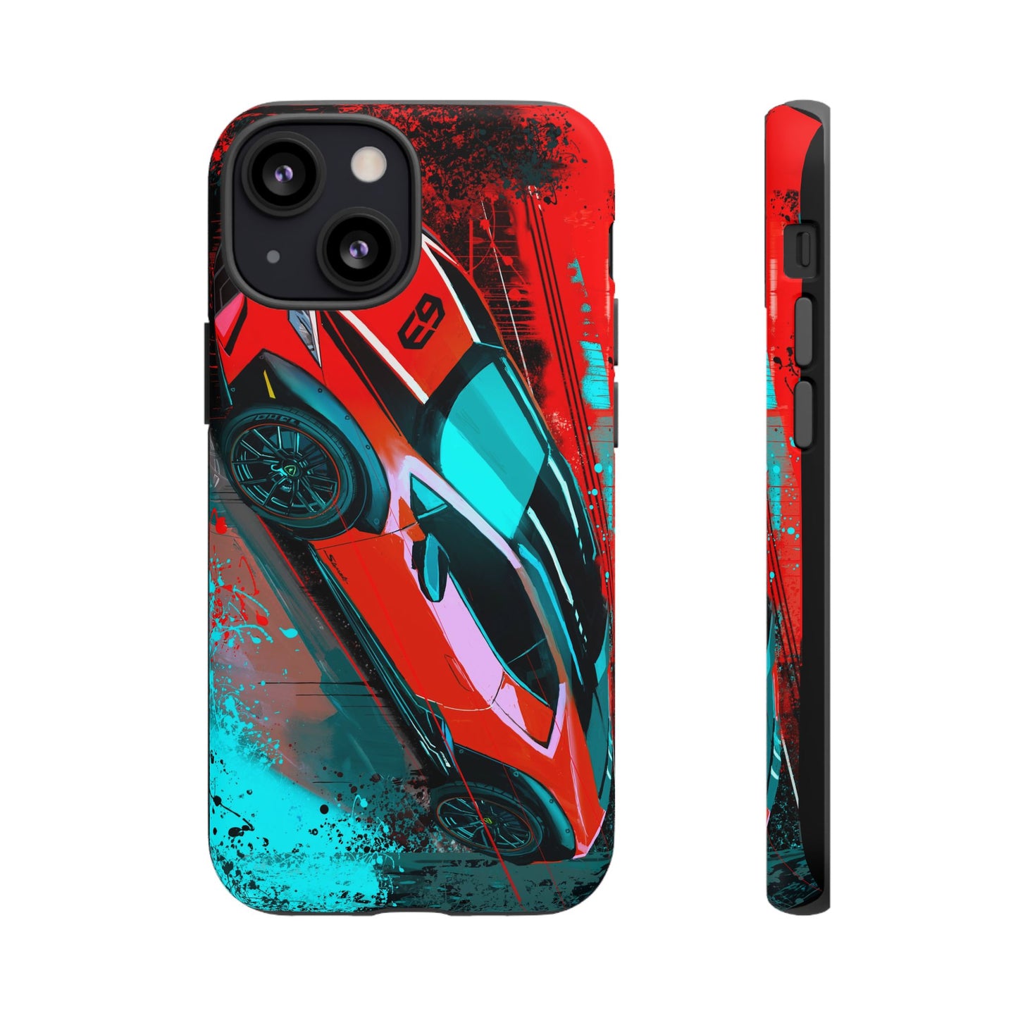Red Lamborghini Sterrato Case iPhone 16 15 14 13 12 11 Pro Samsung Galaxy Pixel