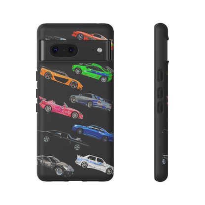 Fast and furious movie cars Case iPhone 16 15 14 13 12 11pro Samsung Galaxy Pixel