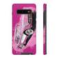 Pink Corvette Case iPhone 16 15 14 13 12 11 Pro max Samsung Galaxy Pixel Tough