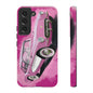 Pink Corvette Case iPhone 16 15 14 13 12 11 Pro max Samsung Galaxy Pixel Tough