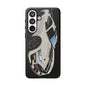 White gt500 car iPhone 17 16 15 14 13 12 Pro Samsung galaxy pixel