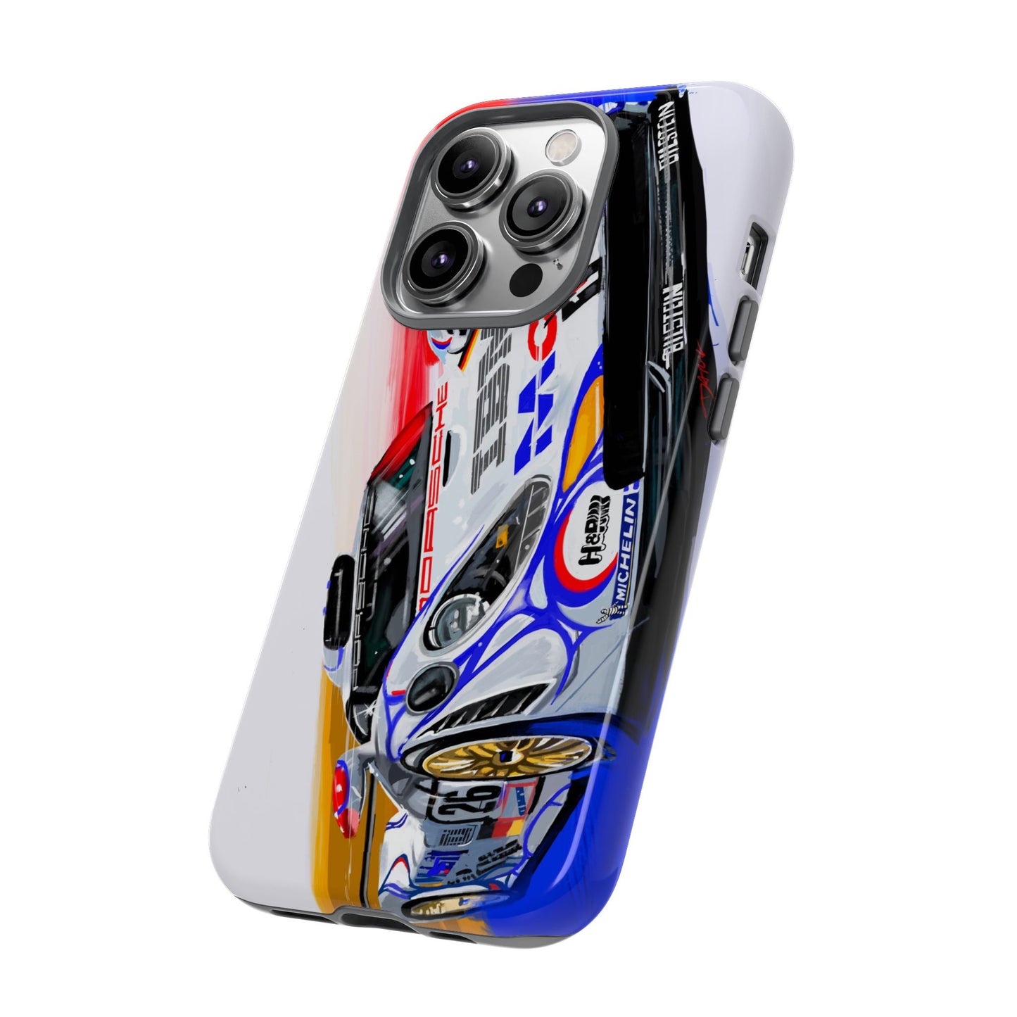 911 Gt1 98 Le mans Case iPhone 16 15 14 13 12 11 Pro max Samsung Galaxy Pixel