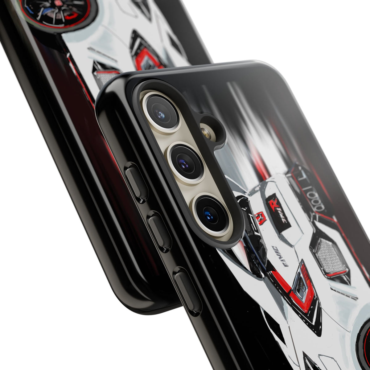 White Type-r civic Case iPhone 18 17 16 15 14 13 12 Pro Samsung Galaxy Pixel