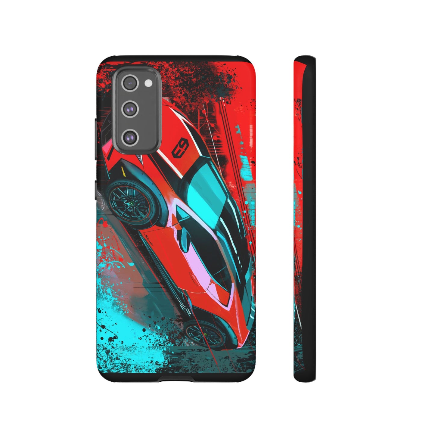 Red Lamborghini Sterrato Case iPhone 16 15 14 13 12 11 Pro Samsung Galaxy Pixel