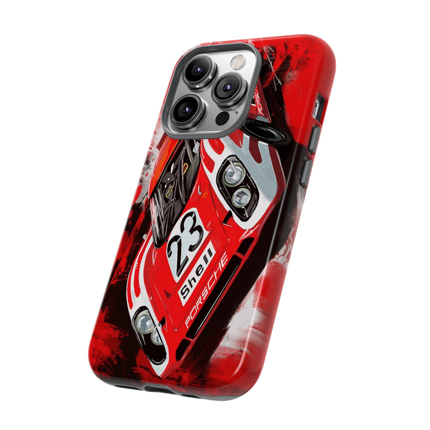 Shell racing 917 Case iPhone 16 15 14 13 12 11 Pro max Samsung Galaxy Pixel Slim