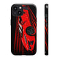 Red C8 corvette Z06 Case iPhone 18 17 16 15 14 13 12 11 Pro Samsung Galaxy Pixel