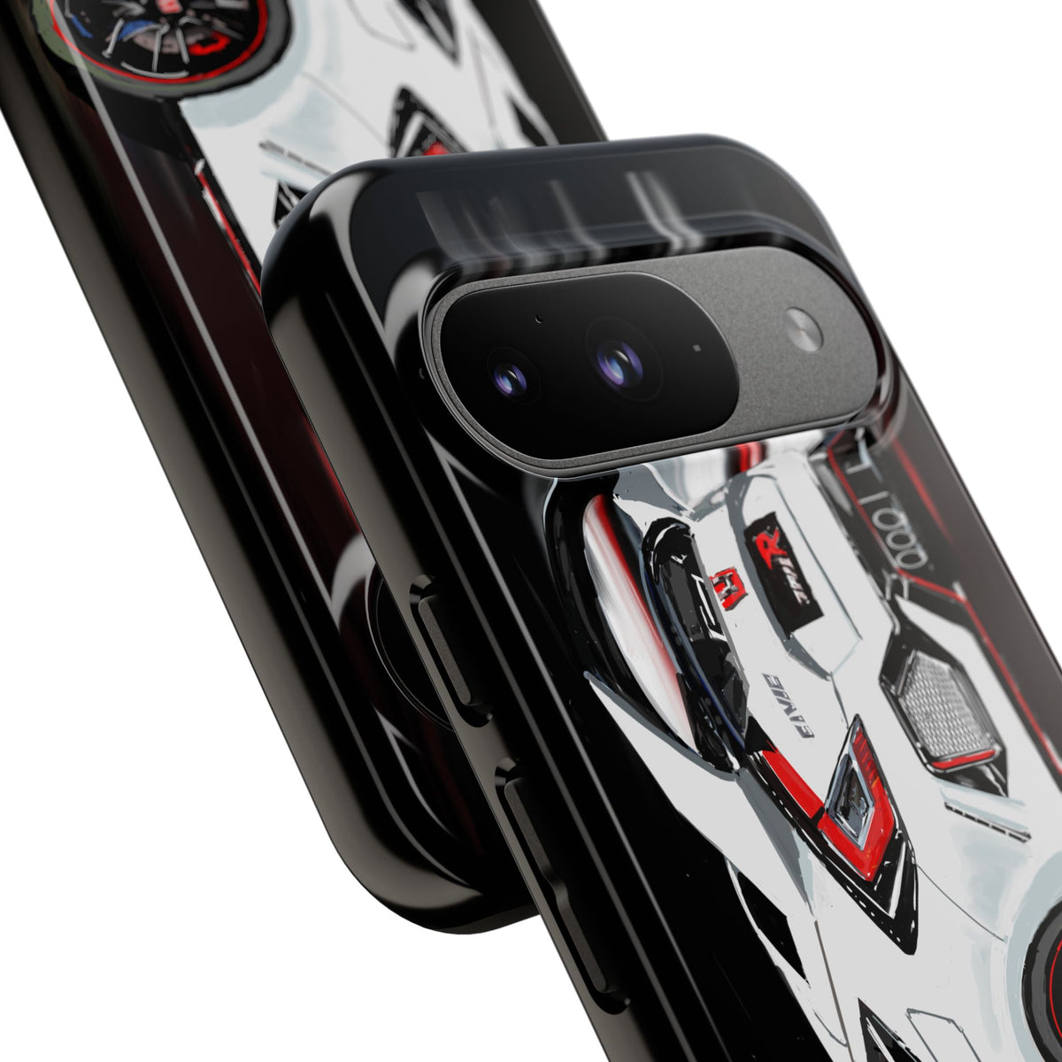 White Type-r civic Case iPhone 18 17 16 15 14 13 12 Pro Samsung Galaxy Pixel